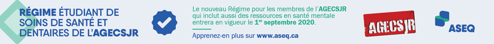 L’Association générale des étudiants du Cégep Saint-Jean-sur-Richelieu (AGECSJR)