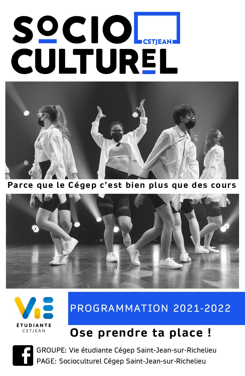 programmation activités socioculturelles cégep saint-jean automne 2021
