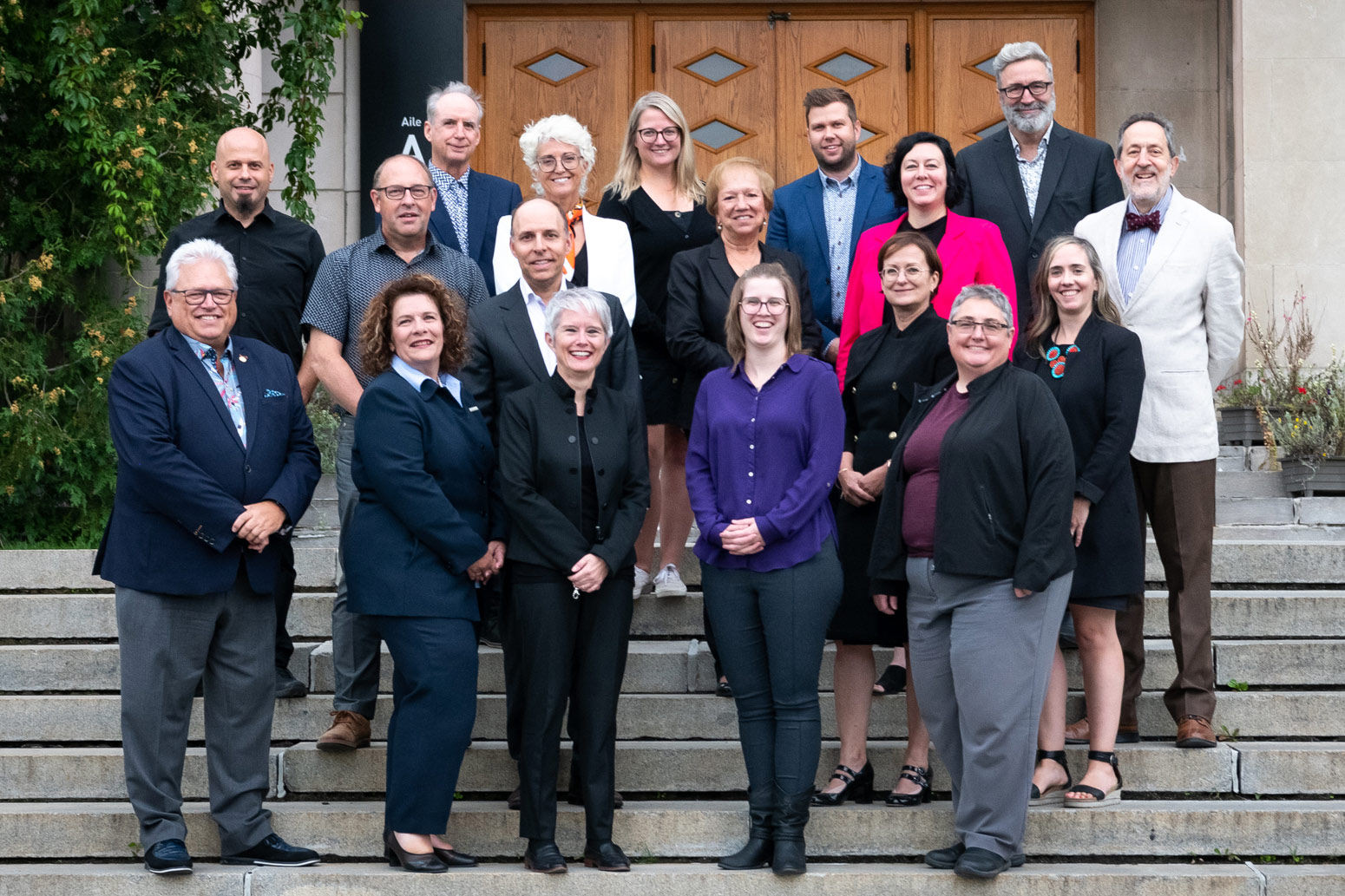 Membres du conseil d'administration : Roya Abouzia, Anne Aubriot-Bertot, Nathalie Beaudoin, Louise Beaupré, Émilie Belhumeur, Sébastien Boucher-Lavallée, Guy Boulanger, Luc Chartrand, Philippe Lasnier, Karl Desmeules, Mélanie Forcier, Isabelle Laflamme, Julie Lavoie, Alain Paradis, Chantal Parent (présidente CA), Stéphane Roy (vice-président), Christian Samman