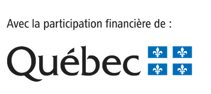 Avec la participation financière de Québec
