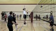 Match de volleyball en Technologie de l'architecture