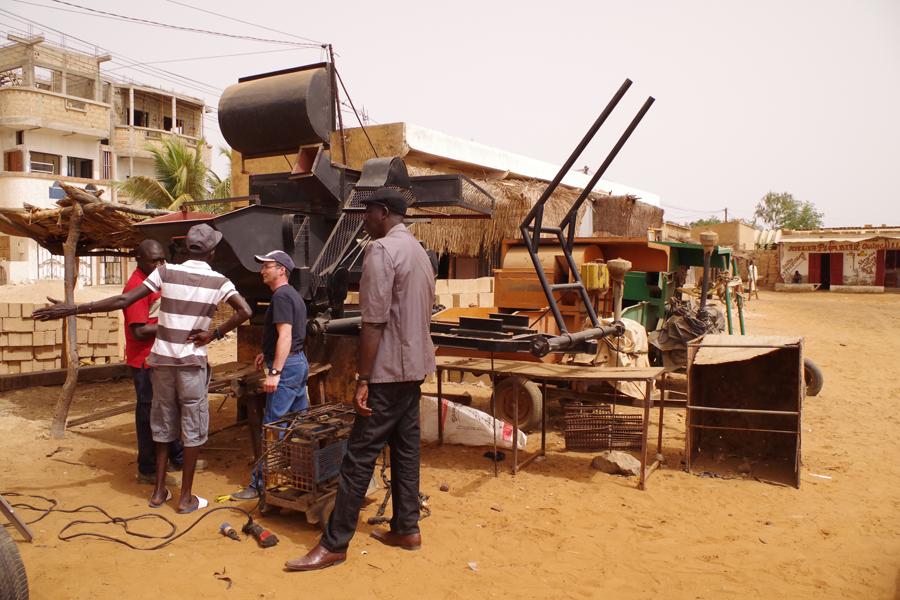 Entreprise mécanique agricole à Saint-Louis, Sénégal