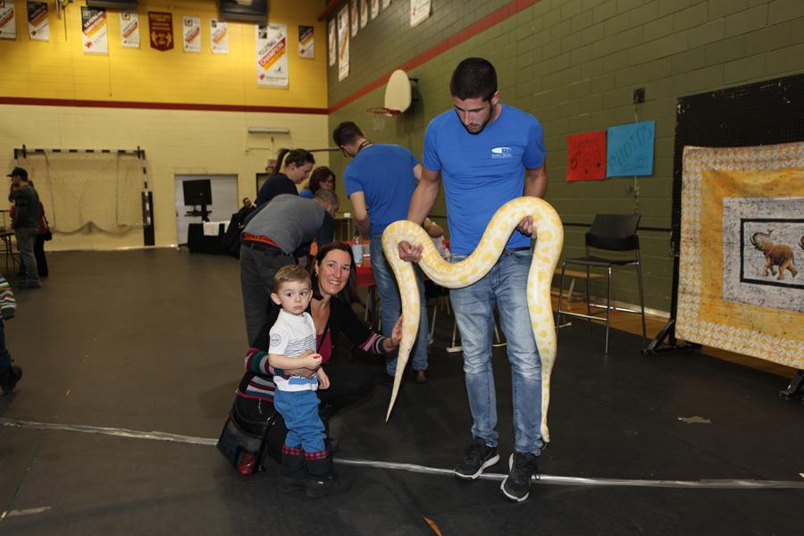 Zoo des reptiles organisé par le Département de soins infirmiers - 19 mars 2017