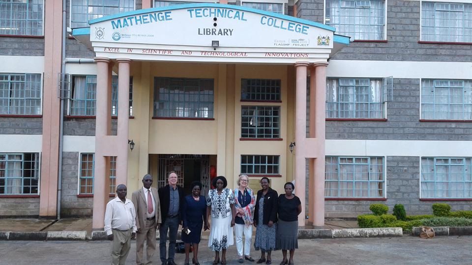 Yves Barrette, Marcelle St-Pierre et nos partenaire de Nyeri, projet Kenya