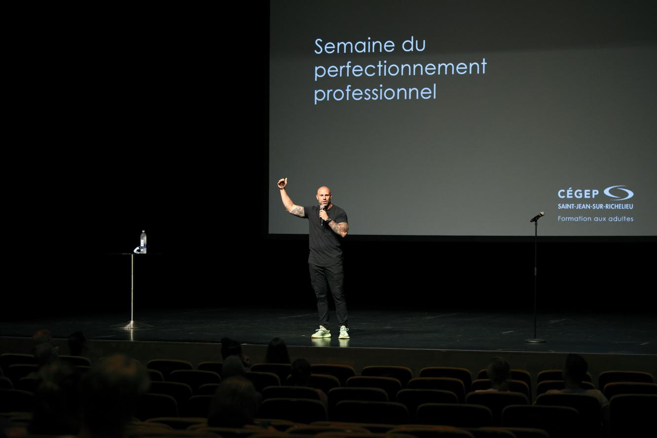 Conférence - Étienne Boulay - Semaine du perfectionnement professionnel