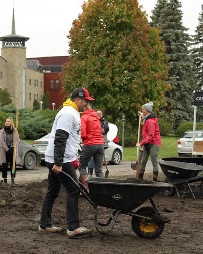 Une toute nouvelle forêt nourricière pour le Cégep Saint-Jean-sur-Richelieu