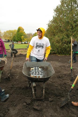 Une toute nouvelle forêt nourricière pour le Cégep Saint-Jean-sur-Richelieu