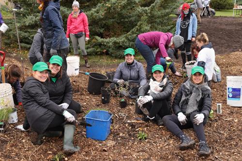 Une toute nouvelle forêt nourricière pour le Cégep Saint-Jean-sur-Richelieu