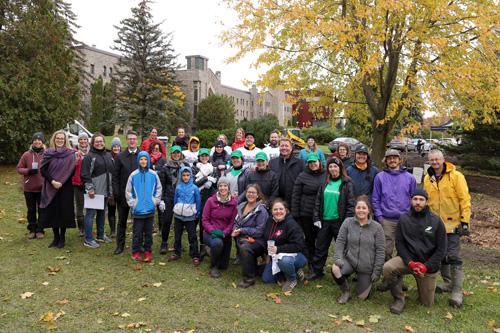 Une toute nouvelle forêt nourricière pour le Cégep Saint-Jean-sur-Richelieu