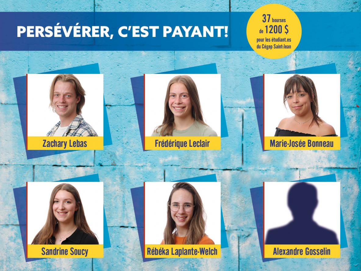 Persévérer, c'est payant! 