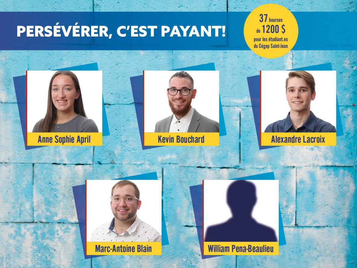 Persévérer, c'est payant! 