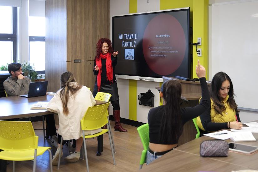 Salle d'apprentissage actif