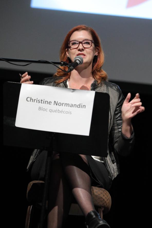 Christine Normandin, Bloc québécois
