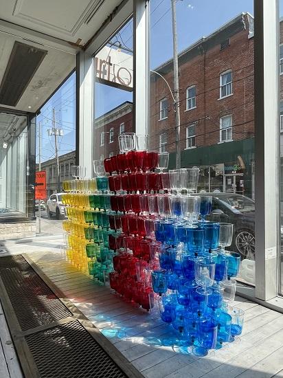 Eugénie Bérubé, 85 canadiennes par jour, Installation