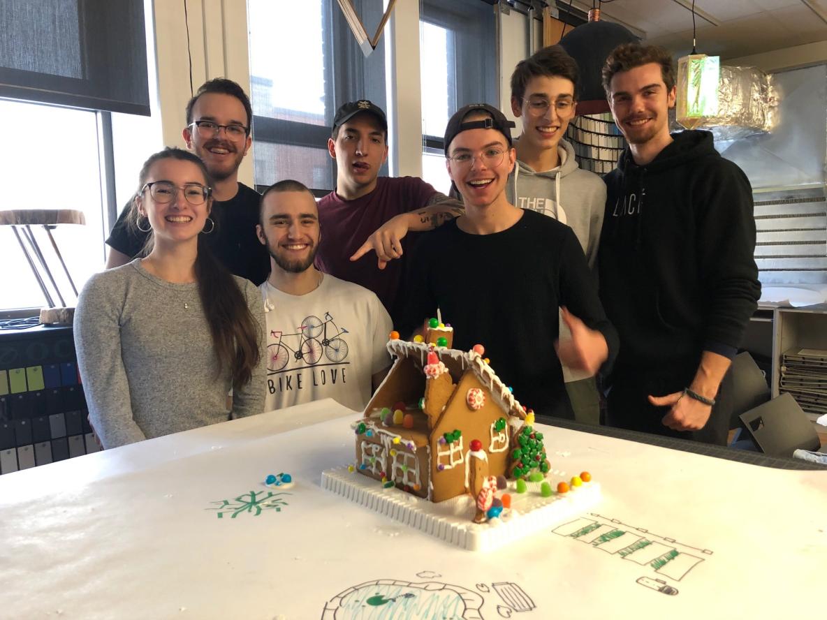 Étudiantes et étudiants en technologie de l'architecture, Cégep Saint-Jean-sur-Richelieu