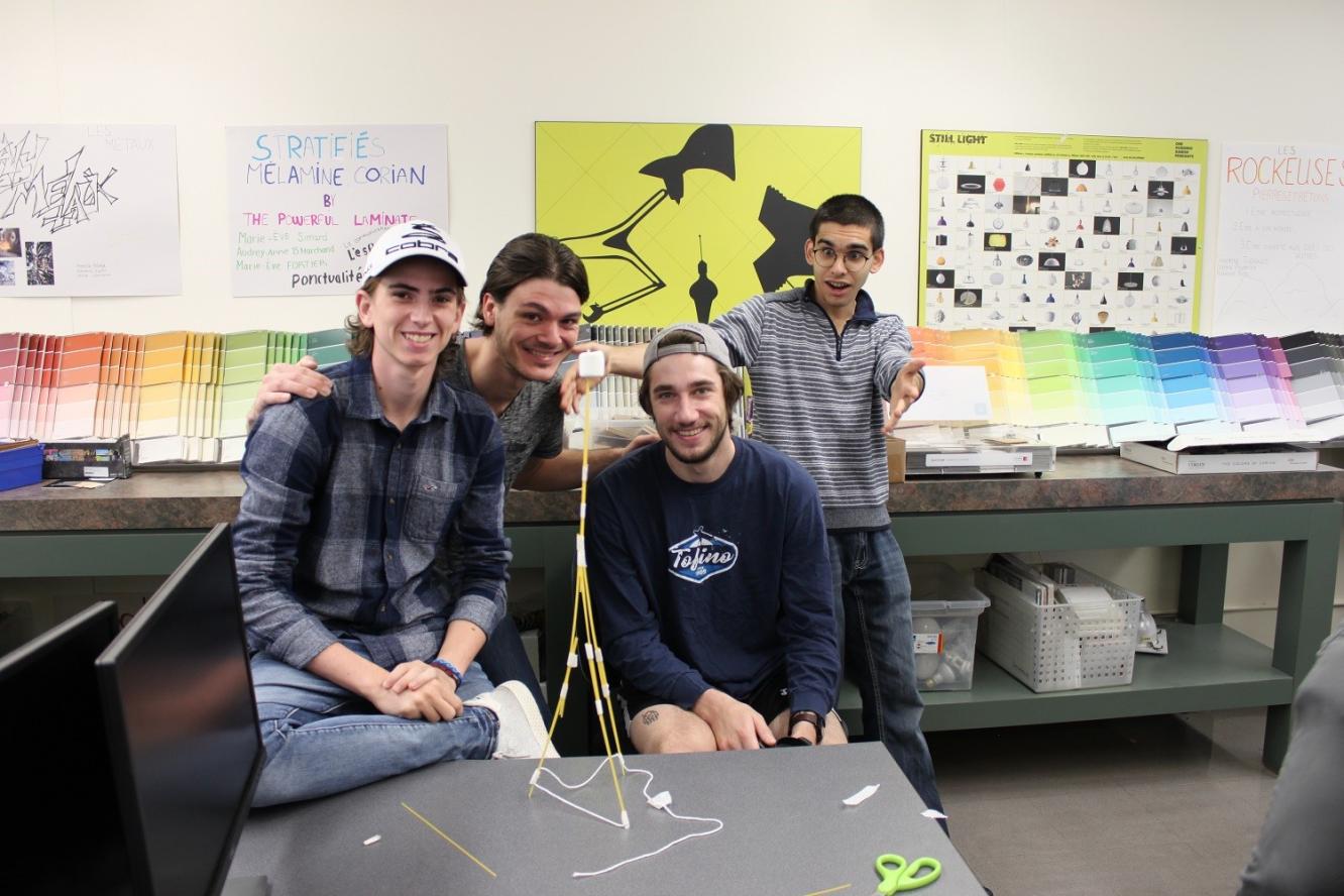 Défi de la guimauve 2018, Étudiants en technologie de l'architecture, Cégep Saint-Jean-sur-Richelieu