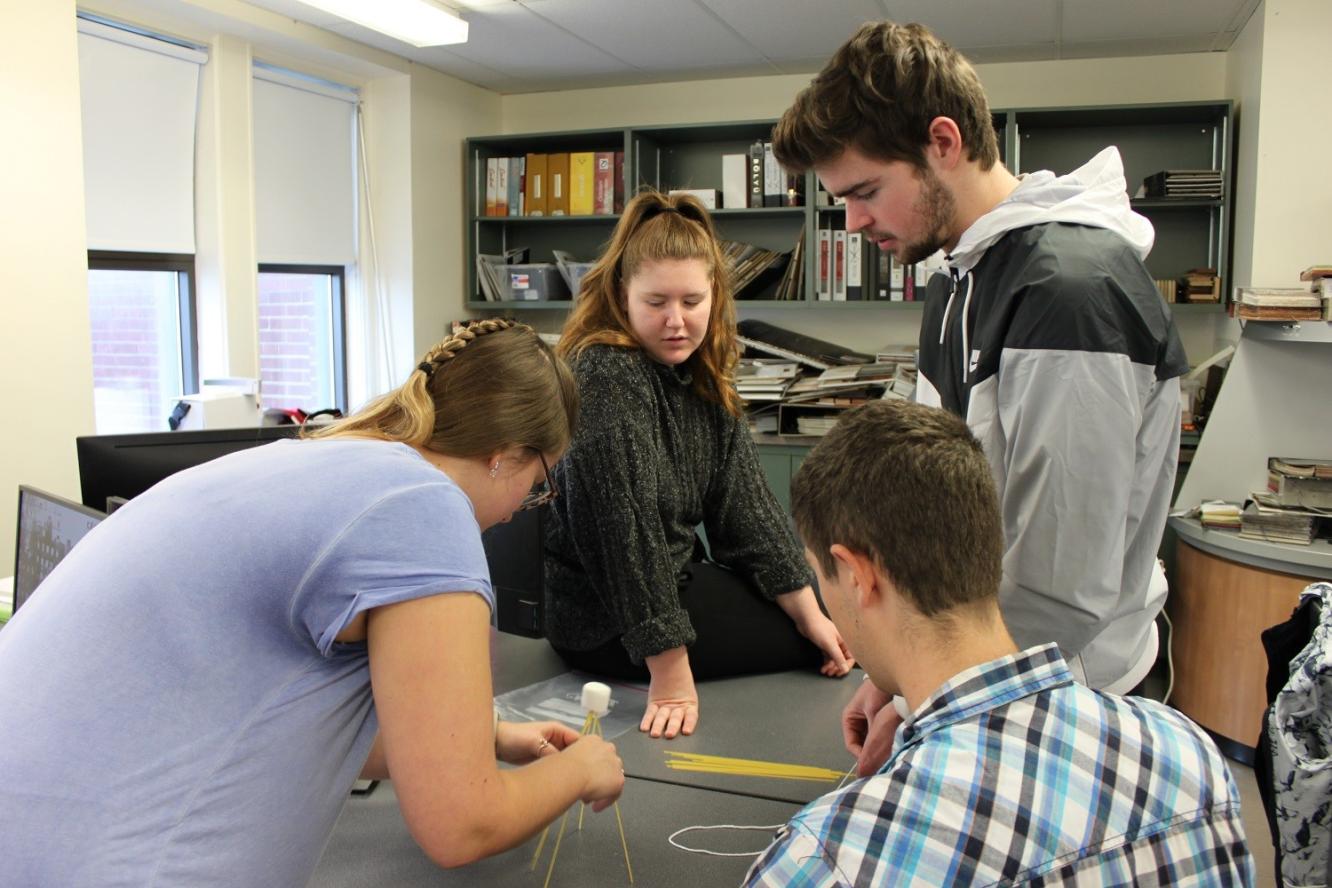 Défi de la guimauve 2018, Étudiants en technologie de l'architecture, Cégep Saint-Jean-sur-Richelieu