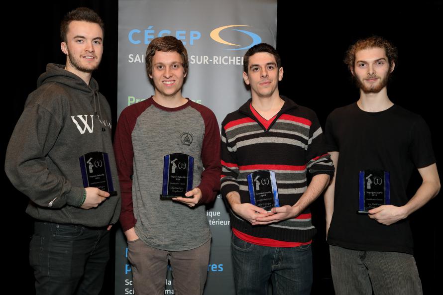 Les gagnants de la compétition
