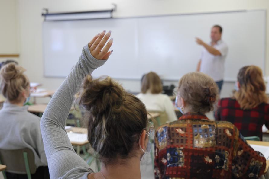 Étudiant.es en classe