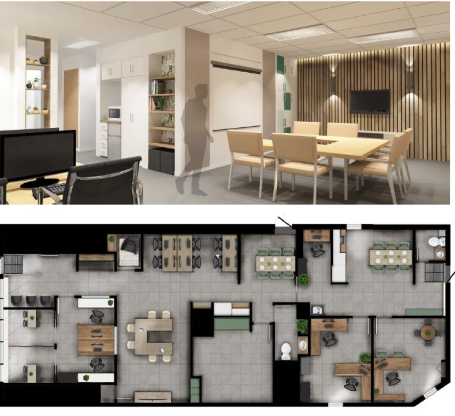 Plan design centre pia équipe gagnante finissantes Cégep Saint-Jean-sur-Richelieu