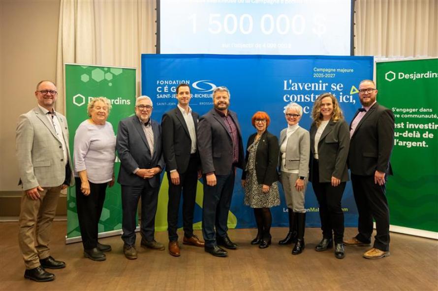 Photo des partenaires de la campagne