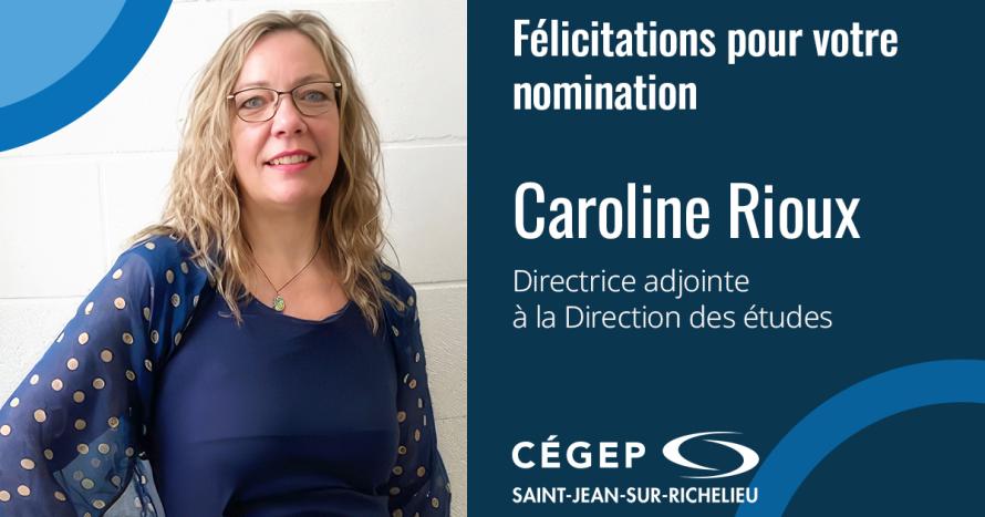 Photo de Mme Rioux