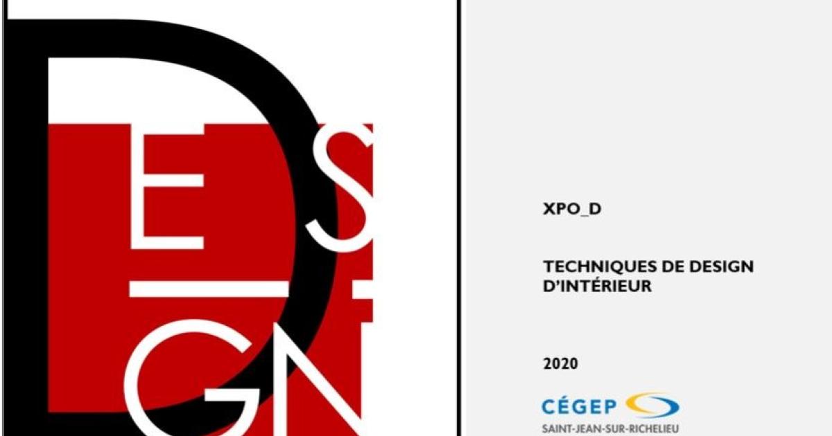 Le Département de design d’intérieur du Cégep a tenu son événement ...