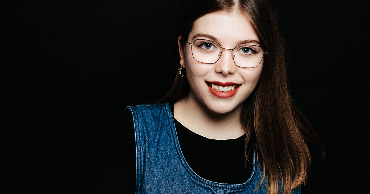 Alexandra Clément, étudiante en Design d'intérieur au Cégep, se ...