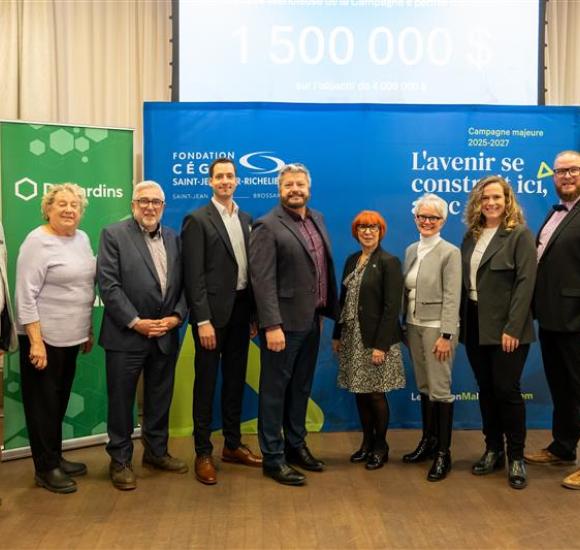 Photo des partenaires de la campagne