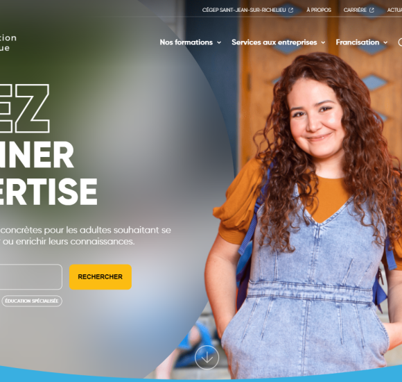 Capture d'écran site web de la FC
