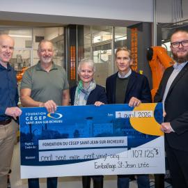 Photo remise de chèque